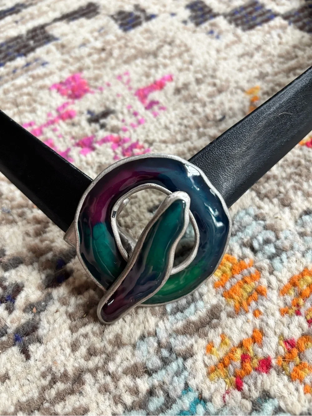 Vintage Chico’s adjustable leather belt